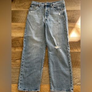 Levi’s Ribcage Straight Leg Jeans